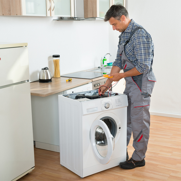 can you walk me through the steps of troubleshooting my washer issue in Igo CA